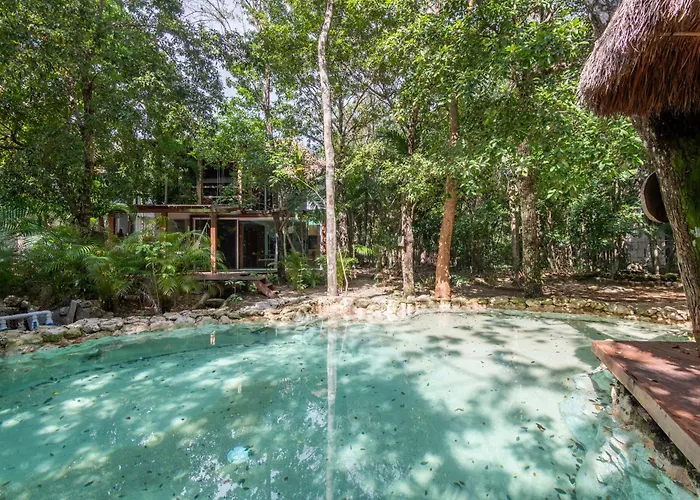 Apartment Luxury Jungle With Private Jacuzzi & Cenote Pool View