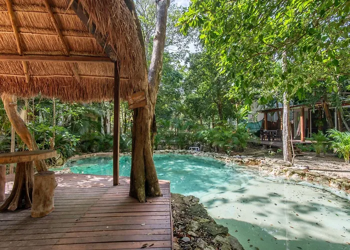 Luxury Jungle With Private Jacuzzi & Cenote Pool View * Chemuyil